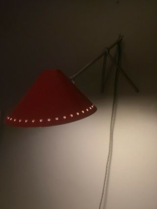 RARE 50s Pinocchio Lamp by Busquet for Hala Zeist MID CENTURY VINTAGE KALFF ERA 5
