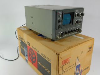 Kenwood Sm - 220 Vintage Ham Radio Station Monitor W/ Box