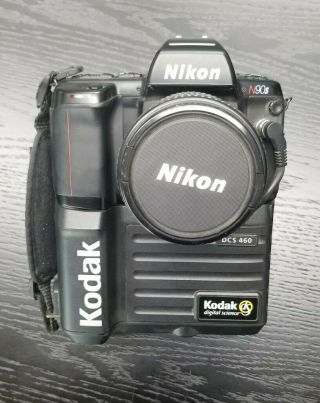 Kodak Dcs - 460c Nikon N90s Vintage Digital Slr,  Near,  Powers Up