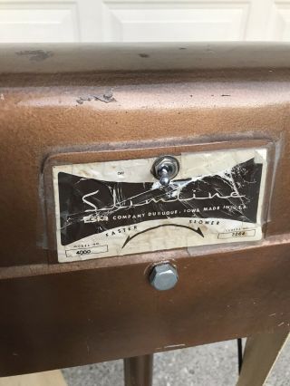 Vintage Eska Slimline Belt Vibrator Waist Fat Shaker Exercise Machine 2