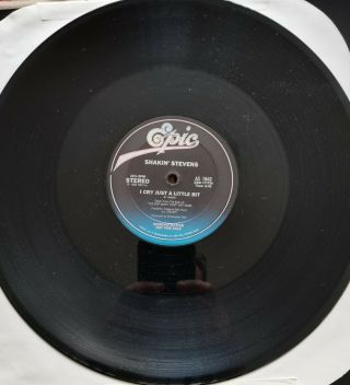 Shakin Stevens Usa Vinyl Demo " I Cry Just A Little Bit "