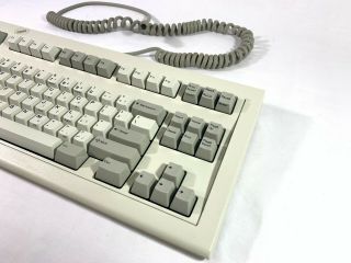 Vintage 1987 IBM Model M Space Saver Clicky Keyboard 1391472 w/ cable SSK 3