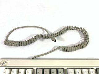Vintage 1987 IBM Model M Space Saver Clicky Keyboard 1391472 w/ cable SSK 4