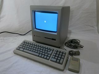 Complete Vintage Apple Macintosh Platinum Plus Desktop Computer - M0001a