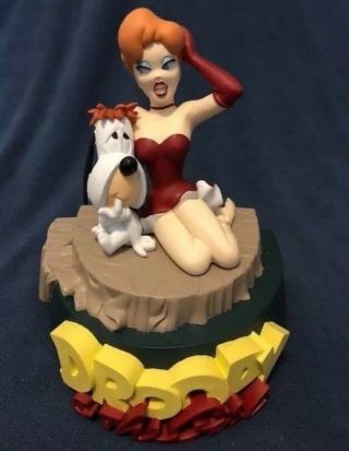 Tex Avery Large Droopy And The Girl Statue Approximately 10 " Never Displayed