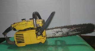 Vintage Mcculloch 850 Pro Mac Chainsaw