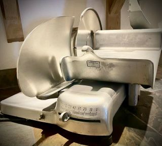 Vintage Hobart Model 410 Commercial Meat And Cheese Deli Slicer - -