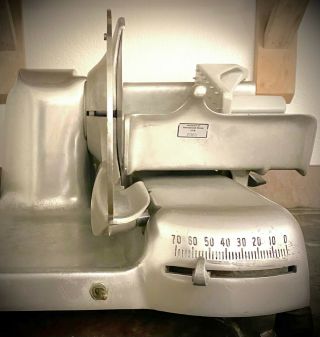 Vintage Hobart Model 410 Commercial Meat and Cheese Deli Slicer - - 3