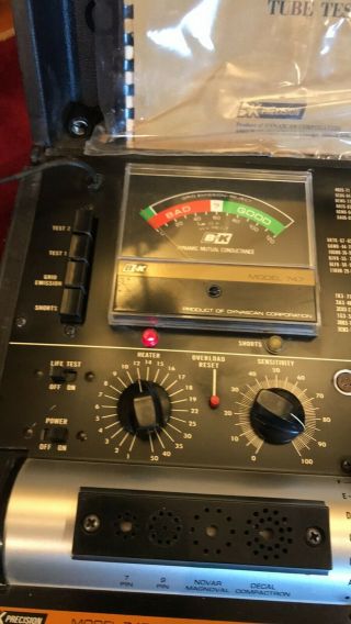 Vintage B&K 747 Solid State Dynamic Mutual Conductance Tube Tester 3