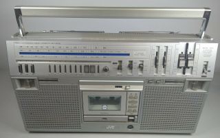 Vintage Jvc Rc - M80jw Boombox Radio - Read
