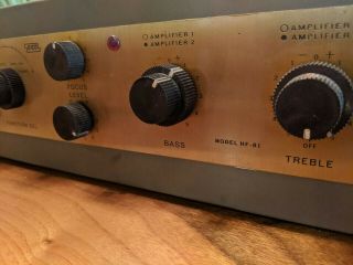 Vintage EICO HF - 81 Stereo Vacuum Tube Integrated Amplifier - needs servicing 3
