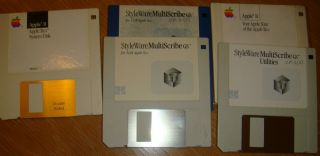 Vintage Apple IIGS Woz Signed;Keyboard; 3.  5,  5.  25,  2 external drives; mouse more 6