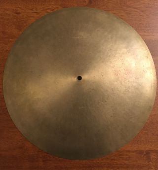 Vintage Paiste Formula 602 18in Flat Ride Cymbal 1960s