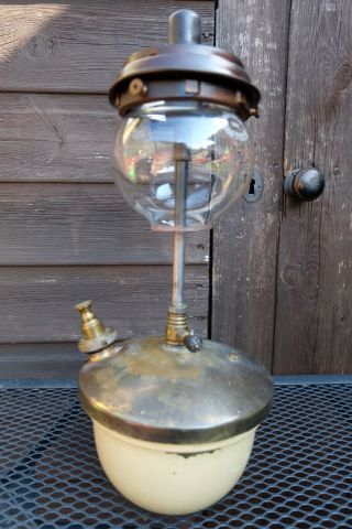 Old Vintage Tilley Kl80 Paraffin Lantern Kerosene Lamp.  Primus Hasag Radius.
