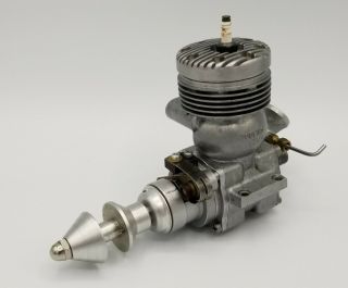 Vintage 1948 Dooling 61 Model Spark Ignition Cl/ff/ Tether Car Engine