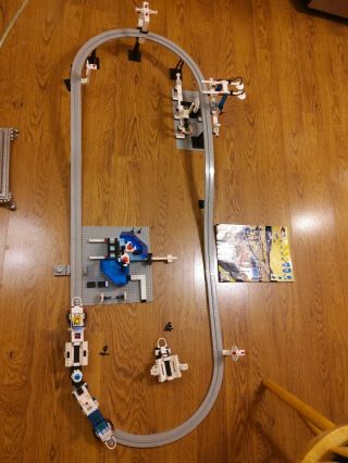 Lego 6990 Space Futuron Monorail Transport System W Instructions Incompl