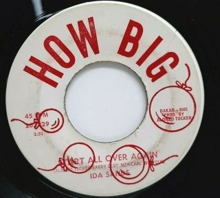 45 Rpm Northern Soul Ida Sands,  Start All Over Again / Dont Lose A Good Thing