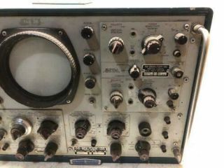 Vintage OS - 82A/USM - 105 Navy Oscilloscope COOL MILITARY OLD VERY RARE HUGE 3