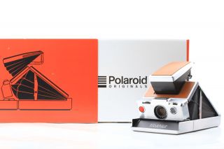 [mint Box] Polaroid Sx - 70 Alpha Brown Instant Vintage Land Camera From Japan