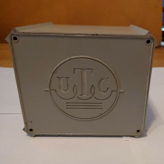 Huge Vintage Utc Ls - 6l4 Output Transformer For Tube Amplifier 20 Pounds