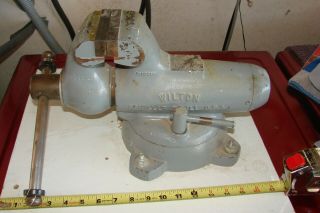 Xlnt Vintage Wilton Bullet Hd Vise With 4 Inch Jaws.  Model 101028.  Pick - Up Only