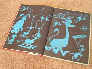 1977 DR.  Seuss IF I RAN THE ZOO Hardcover Book Vintage OOP 3
