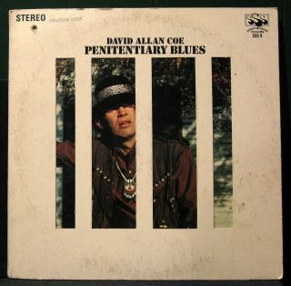 David Allan Coe Penitentiary Blues 1969 Sss International Sss - 9 Country Blues