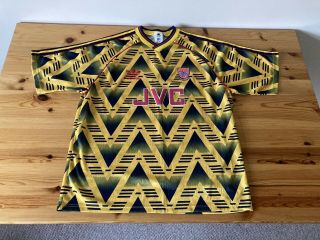 Arsenal Bruised Banana Away Shirt 1991/1992/1993 Vintage Football