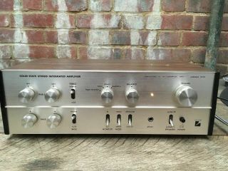 Vintage Luxman Sq 707ii Amp Solid State Stereo Integrated Amplifier Lux Corp 75