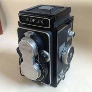 Zeiss Ikon Ikoflex IIa 855/16 w/Tessar 1:3.  5 75mm - Case - Fine vintage cond. 3