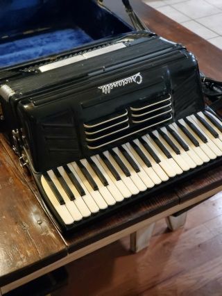 Vintage Pancordion Crucianelli Accordion Piano With Case