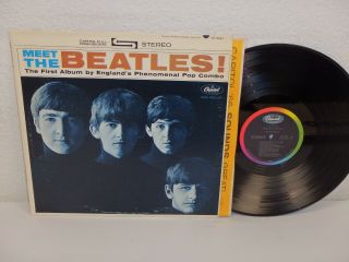 The Beatles Meet The Beatles 1964 Nm Lp Capitol St 2047 Scranton Riaa 3