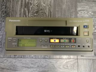 Panasonic Ag - 5700e Vintage Professional Industrial S - Vhs Video Cassette Recorder