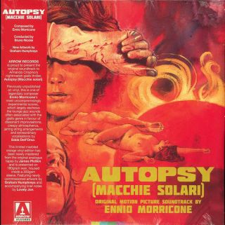 Ennio Morricone Autopsy 180g Orange Vinyl Lp Rsd 2018 Soundtrack Ar007