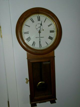 Vintage - Seth Thomas No.  2 Wall Regulator Clock - Limited Edition - E689
