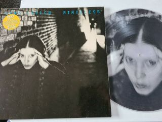 Lene Lovich " Stateless " Vinyl Picture Disc Lp 1978 Vg,  /vg, .  Very Rare