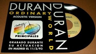Duran Duran Ordinary World (acoustic) Rare Spain Promo Vinyl 7 " Single 45