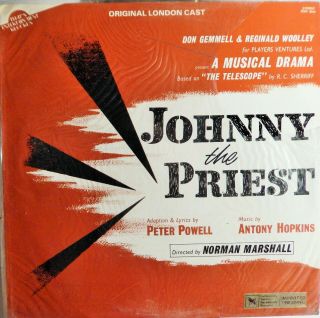 Johnny The Priest (1983 Antony Hopkins) Ltd Ed London Cast Jeremy Brett