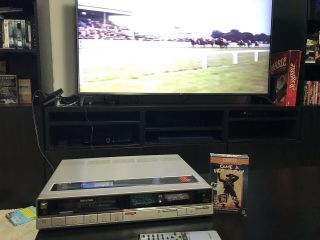 Vintage Sony Betamax Sl - 20 With Remote Player One Cassette