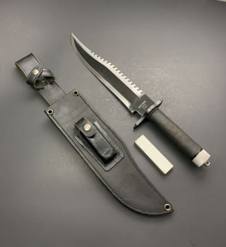 Vintage Explorer Ram - Ii Wilderness Rambo Survival Hunting Knife 440 21 - 033 Japan