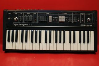 Vintage Roland Rs - 09 Organ Strings 09 Synthesizer Keyboard U851 200219