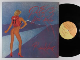 Roger Waters Pros And Cons Of Hitch Hiking Columbia Lp Vg,  Promo