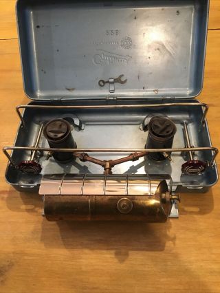 rare vintage Optimus 22B Camp Stove Made In Sweden 5