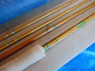 Vintage 1940 USA SHAKESPEARE Spring Brook Bamboo Fly Rod Made By South Bend 4