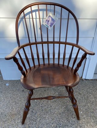 Vintage Nichols And Stone Windsor Arm Chair