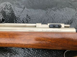 Vintage Sheridan Silver Streak 20 Cal (5mm) Air Rifle Pellet Gun 6