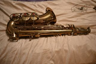LeBlanc Vito alto saxophone,  vintage 1960 ' s with case 4
