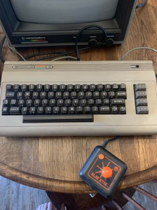 Vintage Commodore 64 Computer System Floppy Drive 1541 Monitor 1802 Games 5