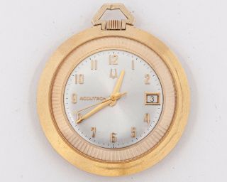 Vintage Quartz Bulova Accutron Pocket Watch