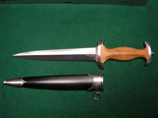 Vintage Boker Swiss German Knife Dagger Sa Ss Copied This Style Of Dagger